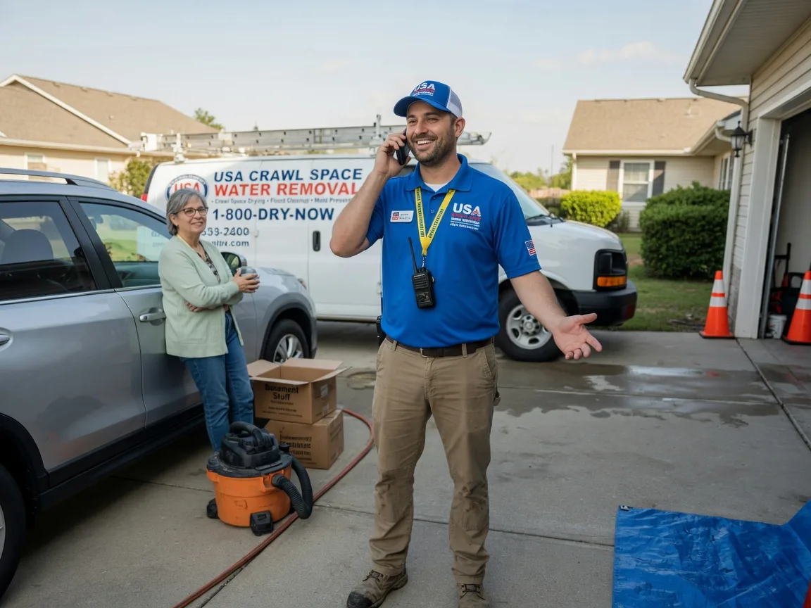 Crawl Space Water Removal Moscow, AR FAQs